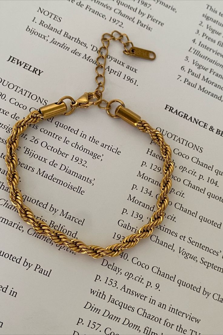 Twist Design Bracelet