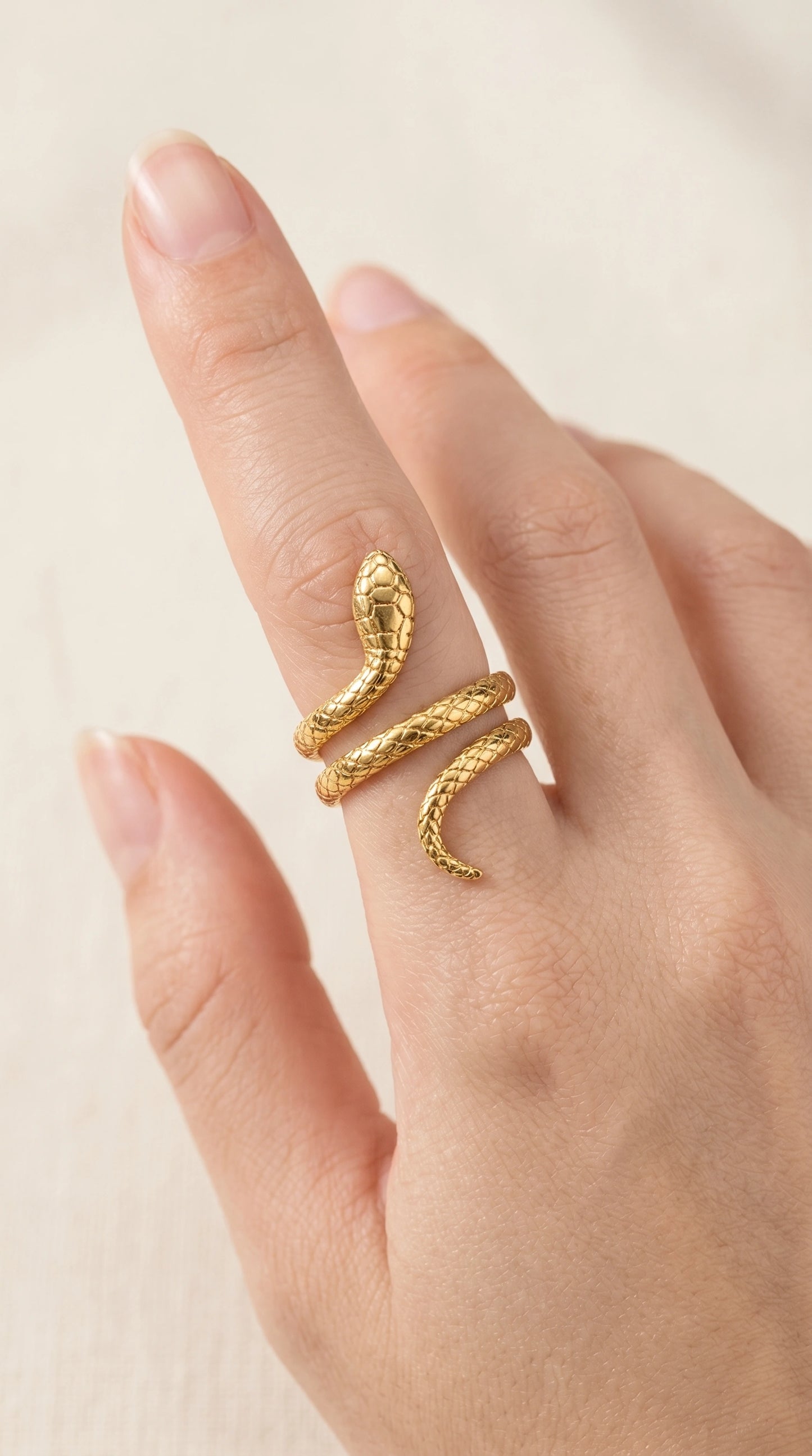 Anya Textured Ring