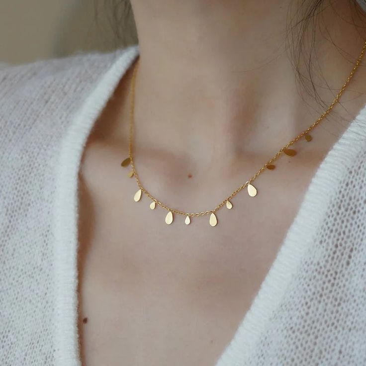 Luna Drops Necklace