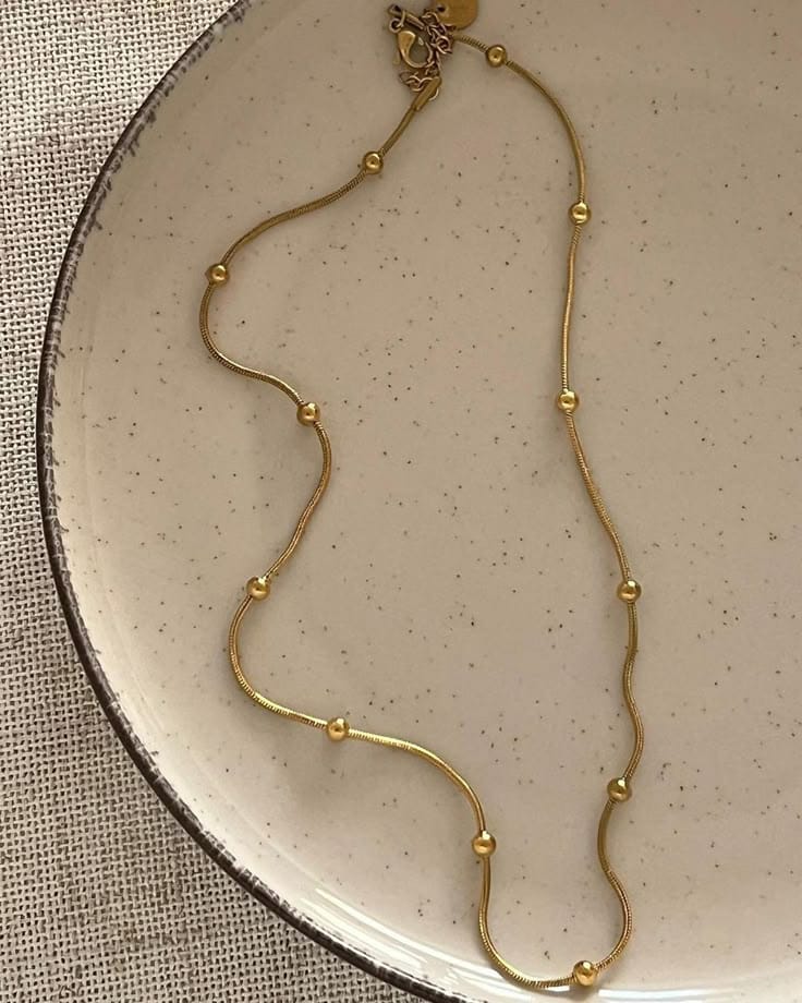 Snake Bone Necklace
