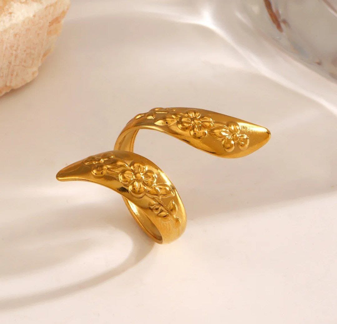 Flowers Open Ring