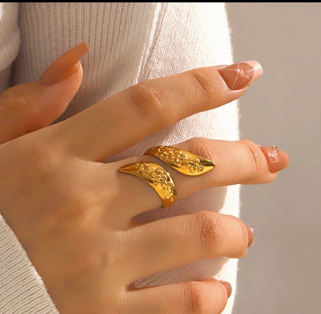 Flowers Open Ring