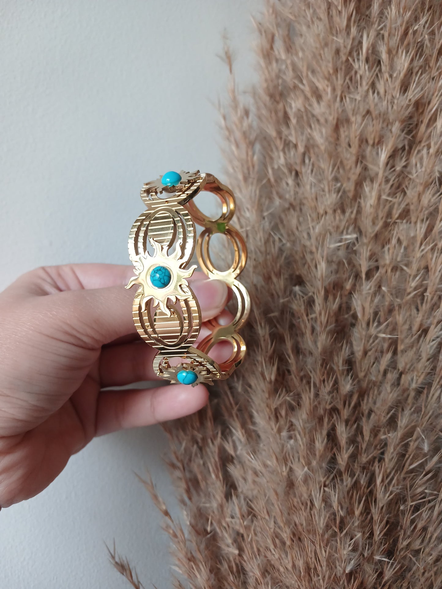 Geometric Stone Bracelet