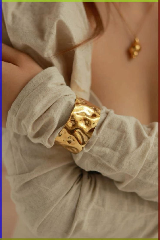 Molten Gold Bracelet