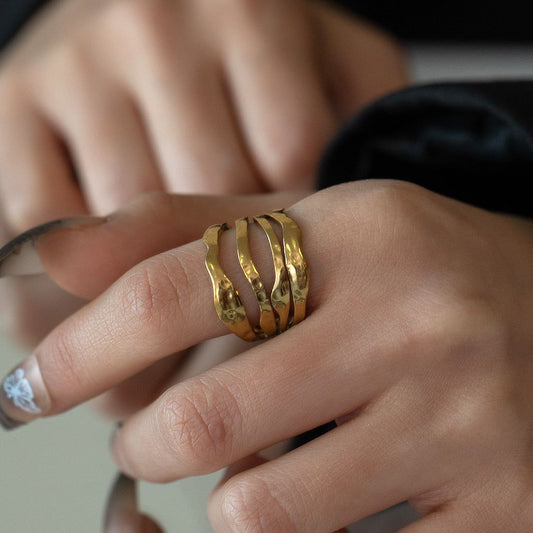 Hollow Out Open Ring
