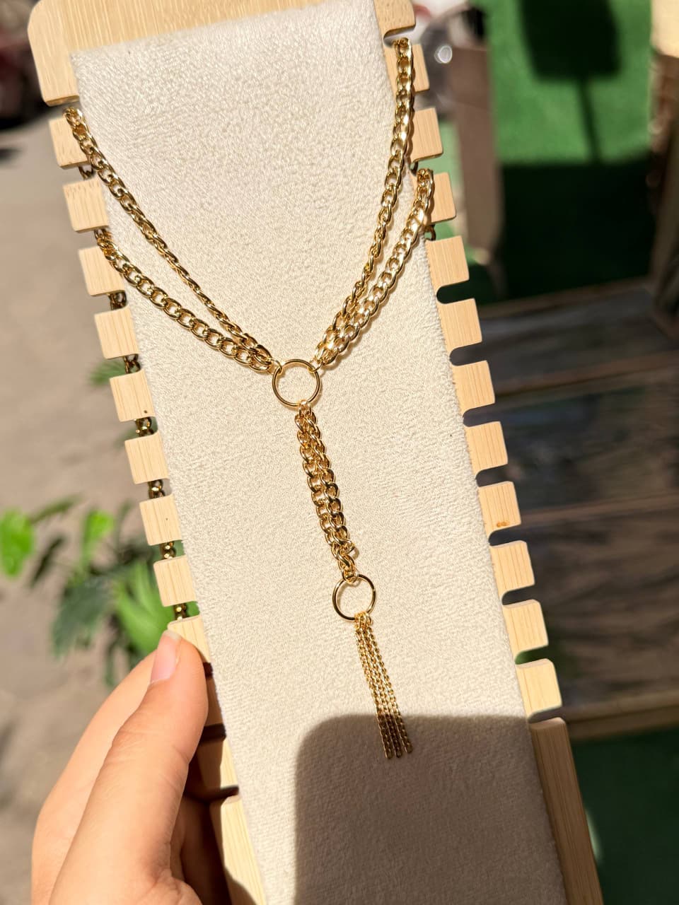 Amara Layered Y-Necklace