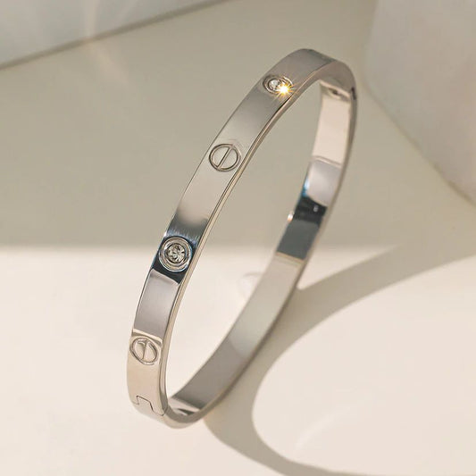 Cartier Silver Strass Bracelet