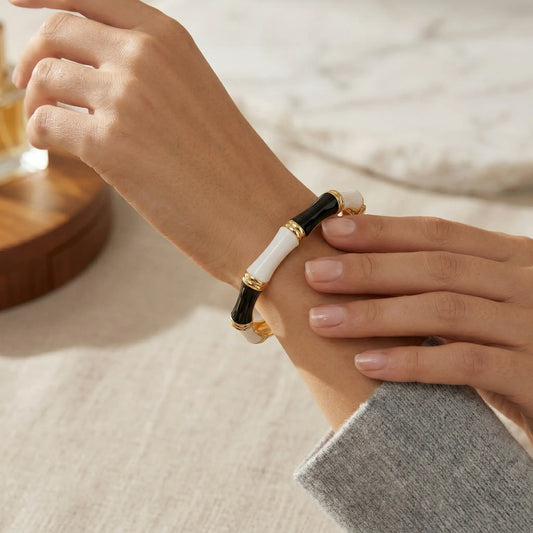 Dual Tone Luxe Cuff