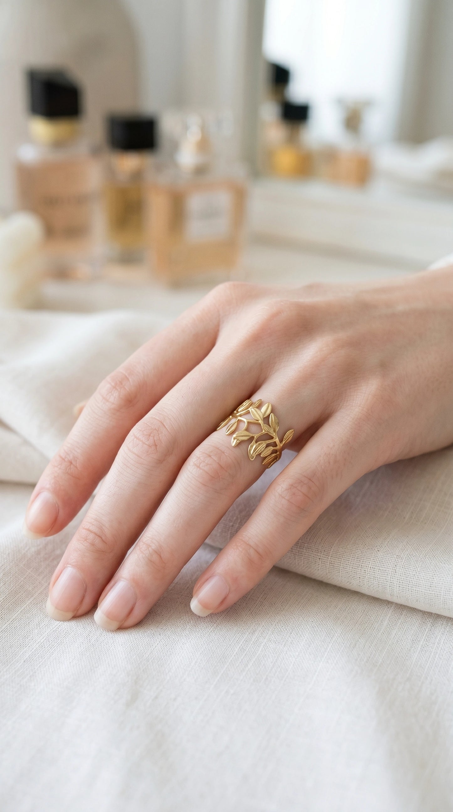Laurel Leaf Ring