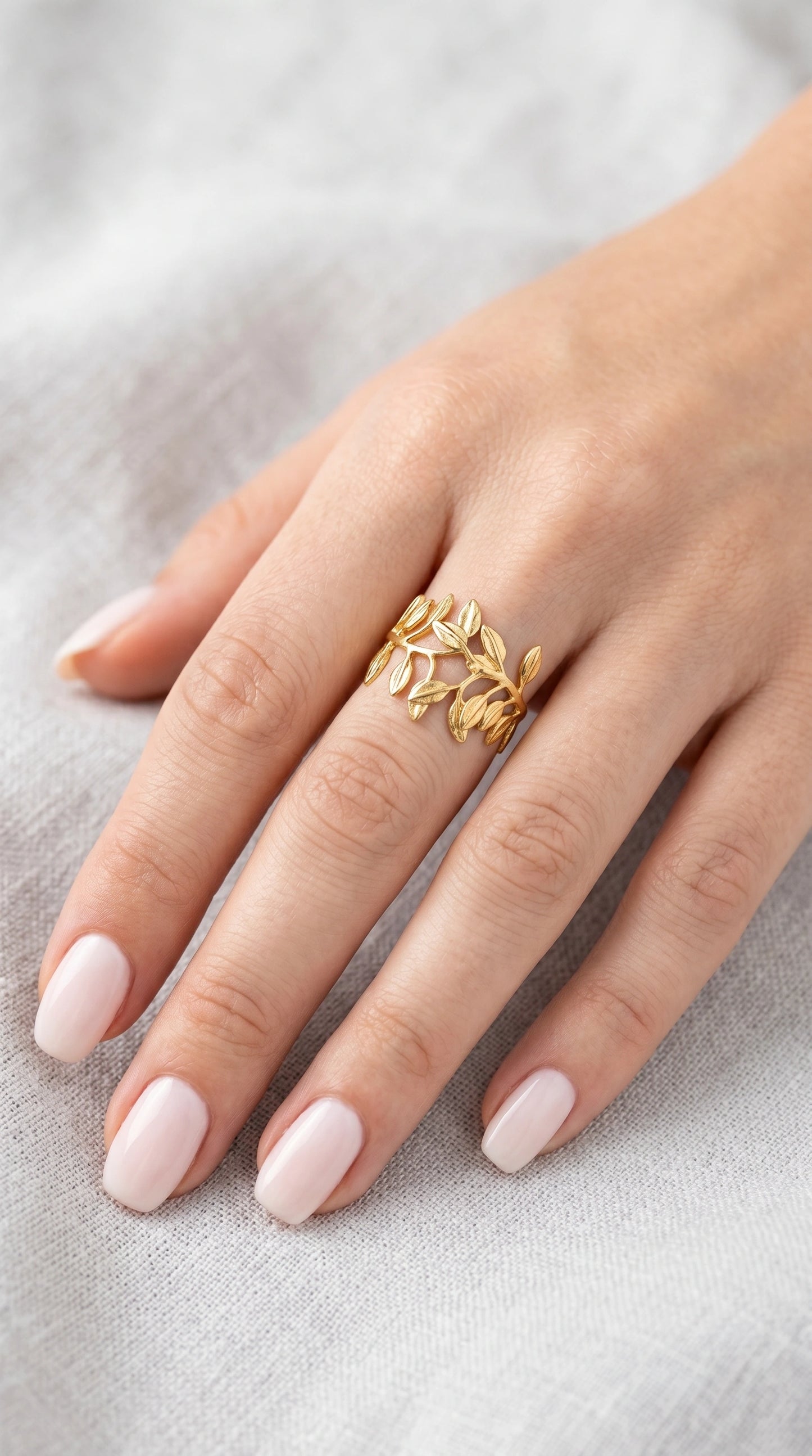 Laurel Leaf Ring
