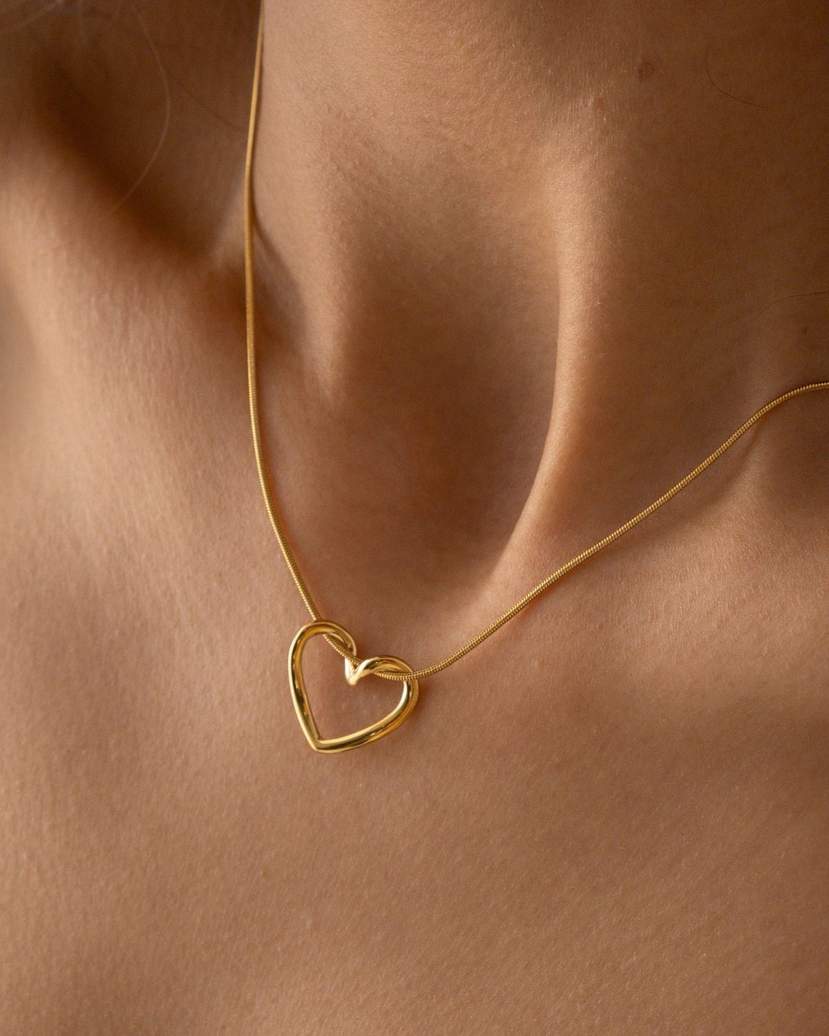 Gloden Heart Necklace