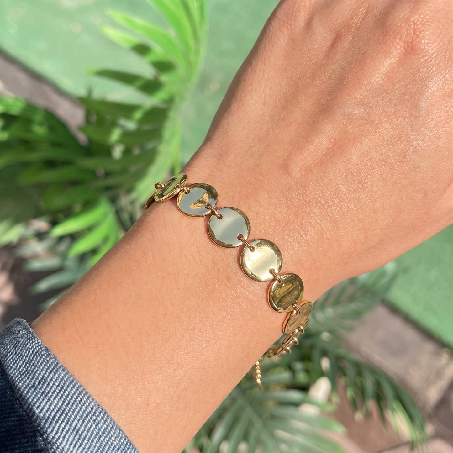 Luna Disc Bracelet