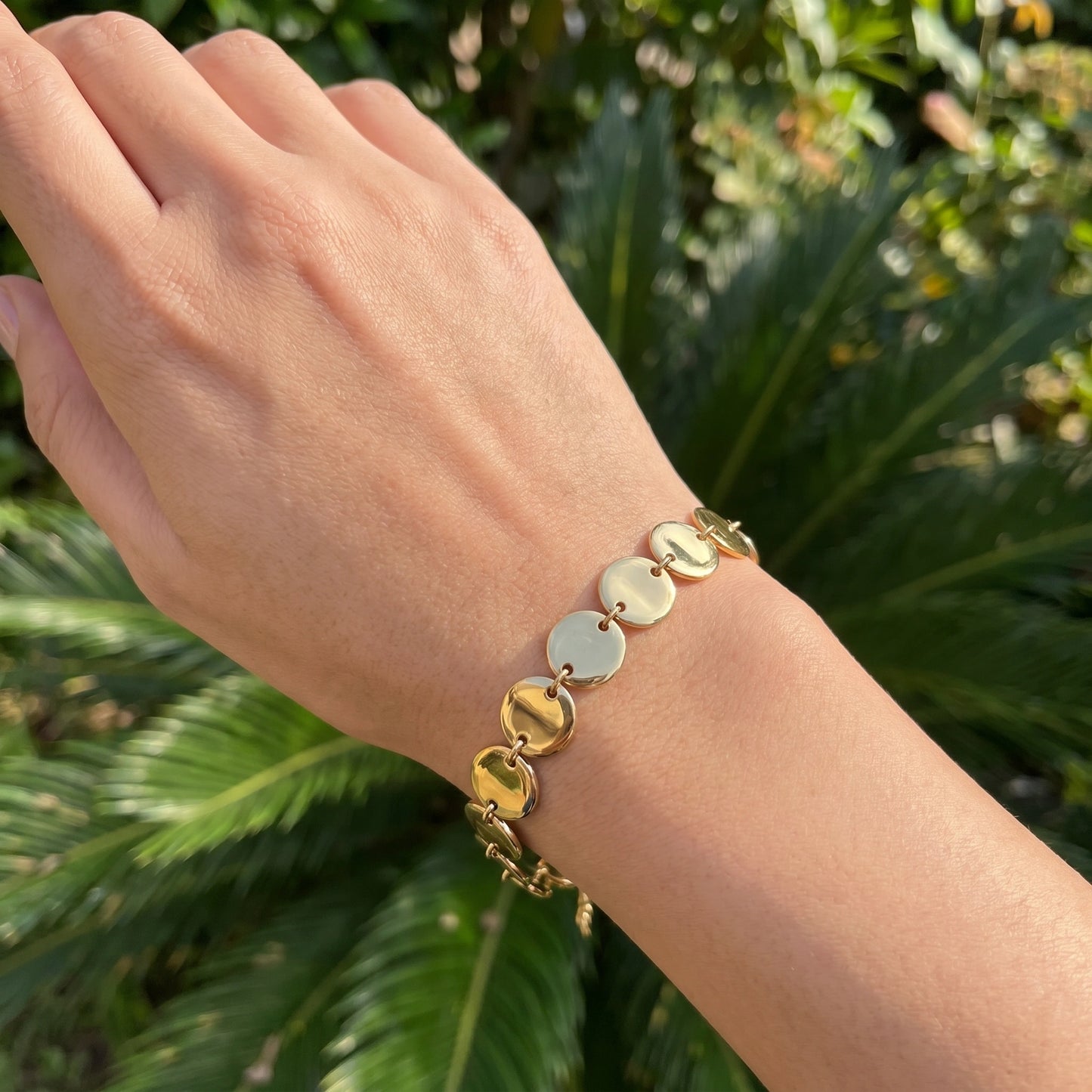 Luna Disc Bracelet