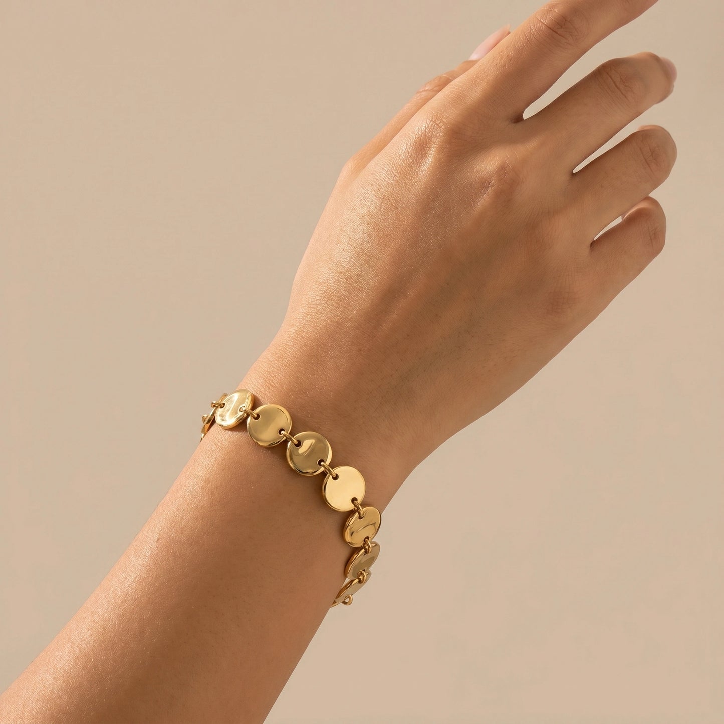 Luna Disc Bracelet