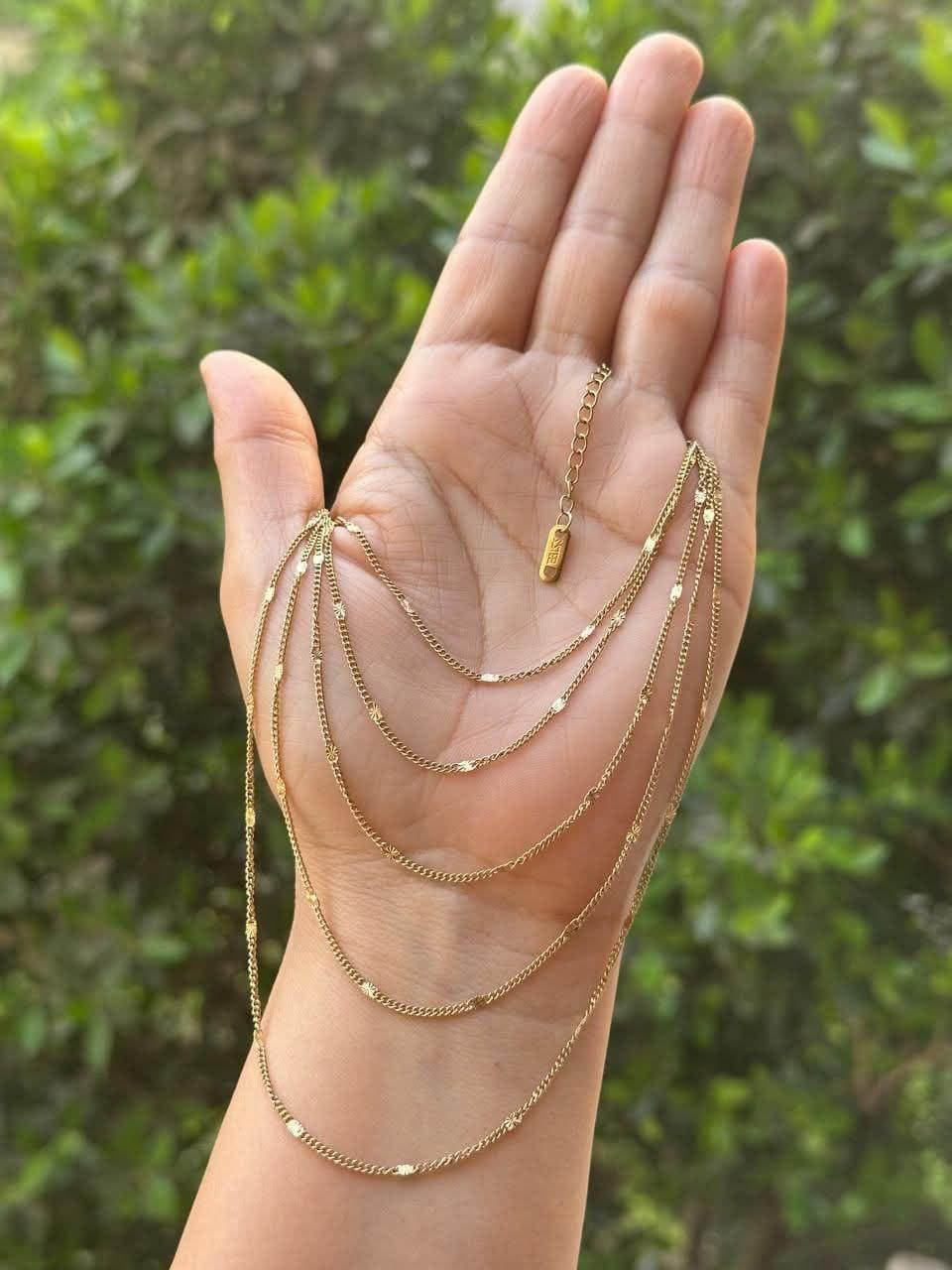 Marquise Link Chain Necklace