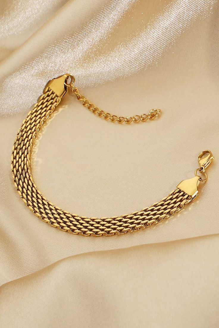 Mesh Chain Bracelet