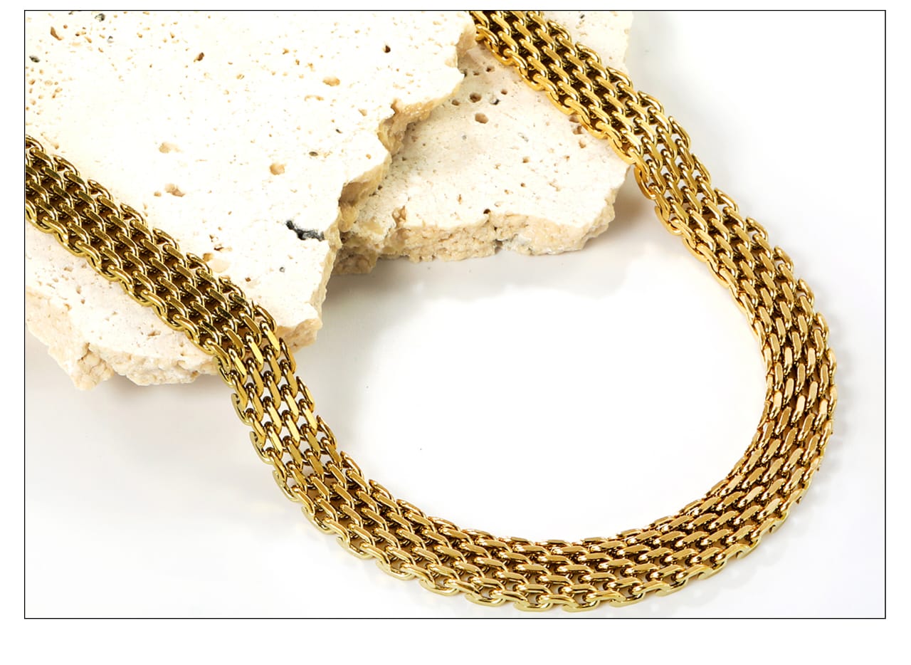 Mesh Chain Necklace