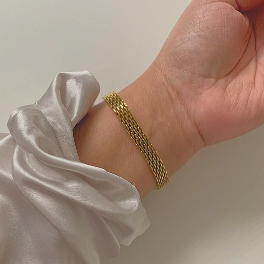 Mesh Chain Bracelet