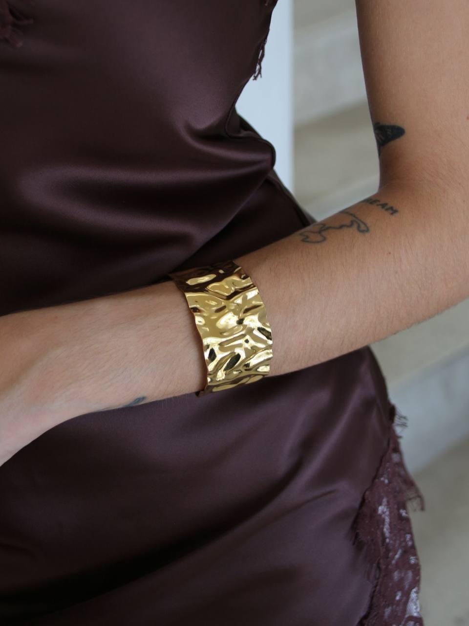 Molten Gold Bracelet