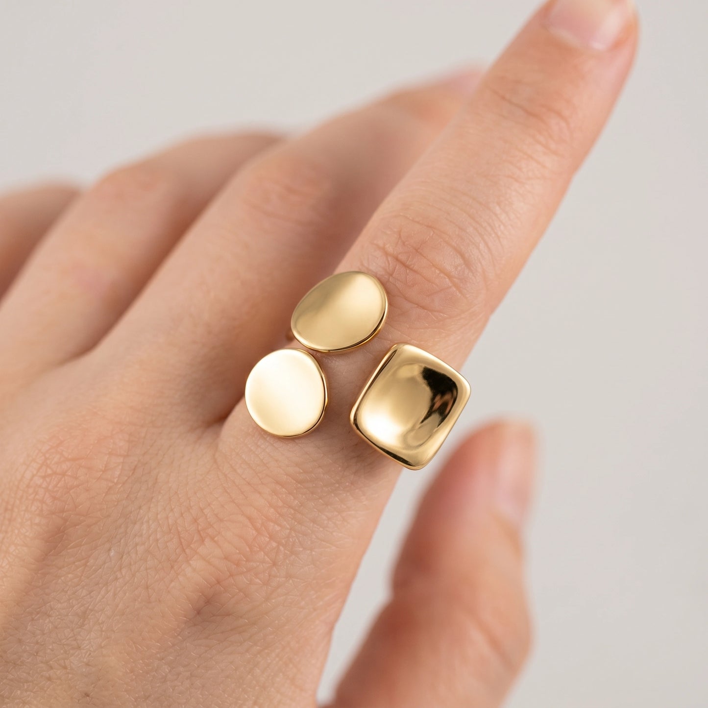 Anya Textured Ring