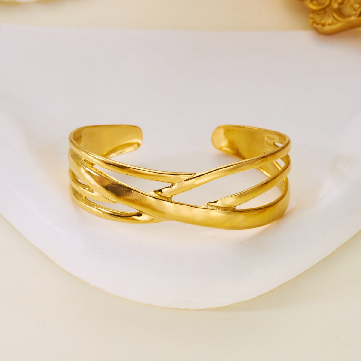 Multi-Strand Wave Bracelet