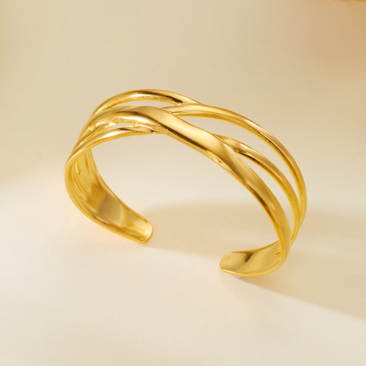 Multi-Strand Wave Bracelet