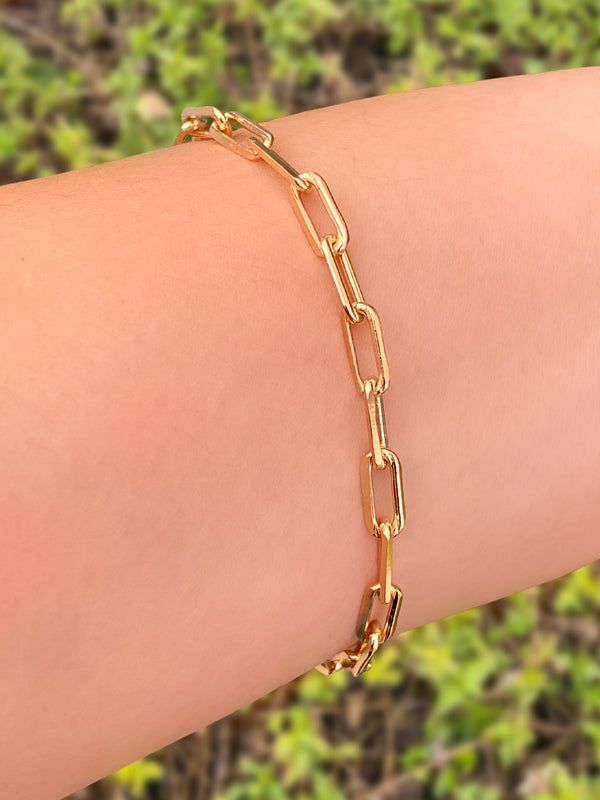 Oval Link Chain Bracelet