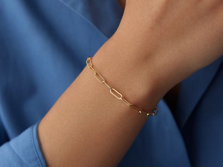 Oval Link Chain Bracelet