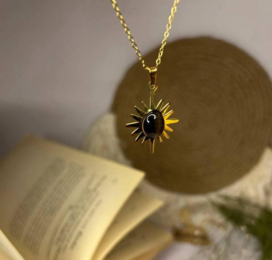 Shiny Sun Necklace