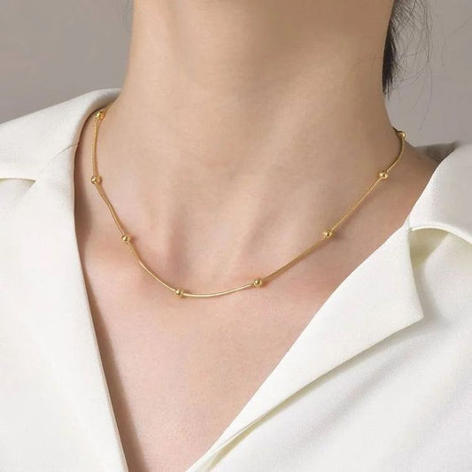 Snake Bone Necklace
