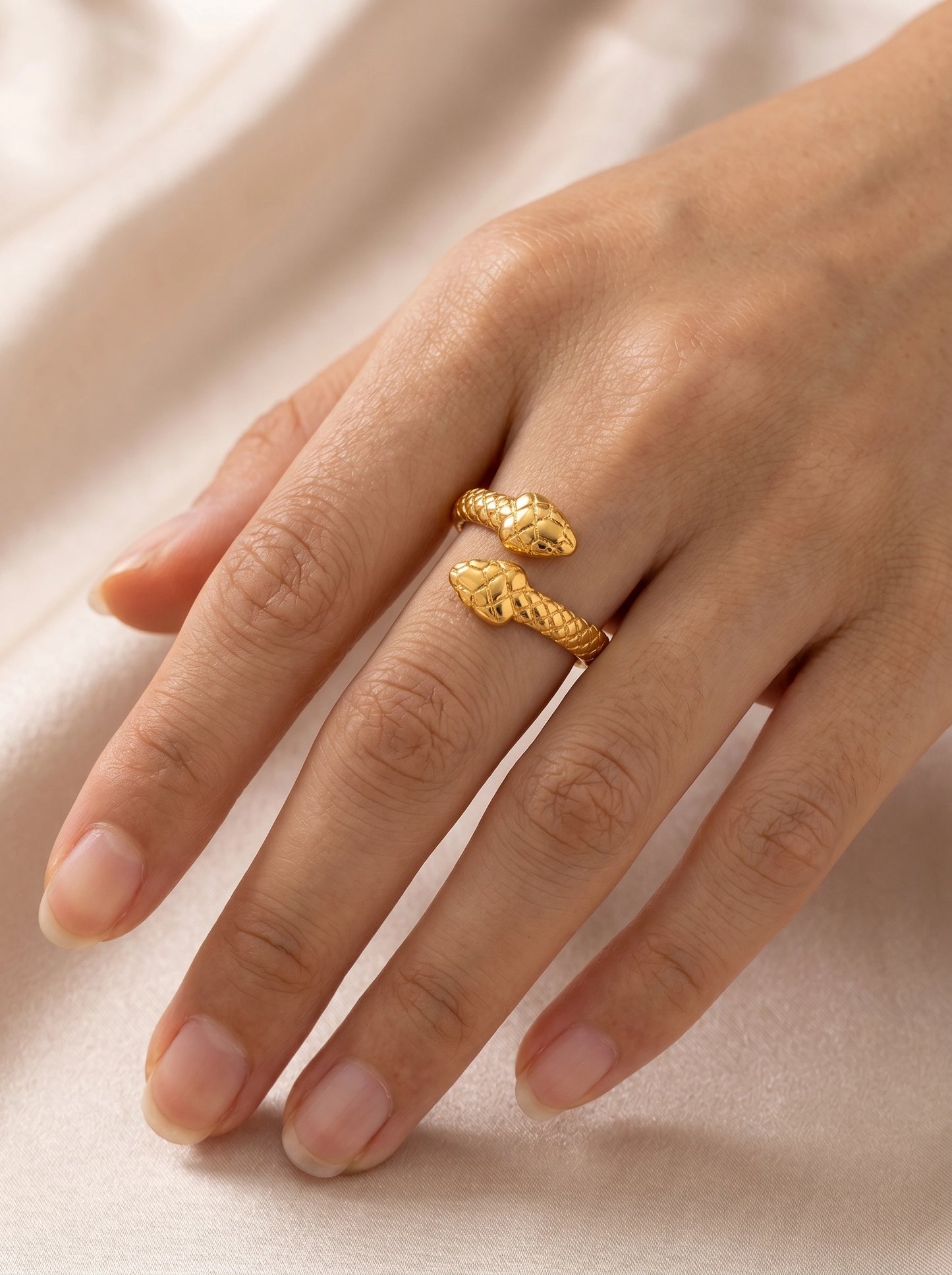 Anya Textured Ring