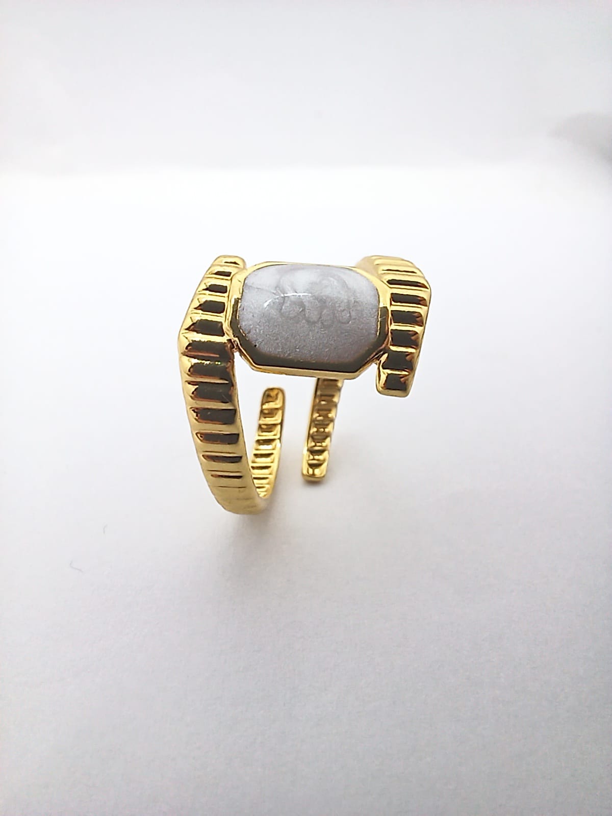 Oval Stone Ring