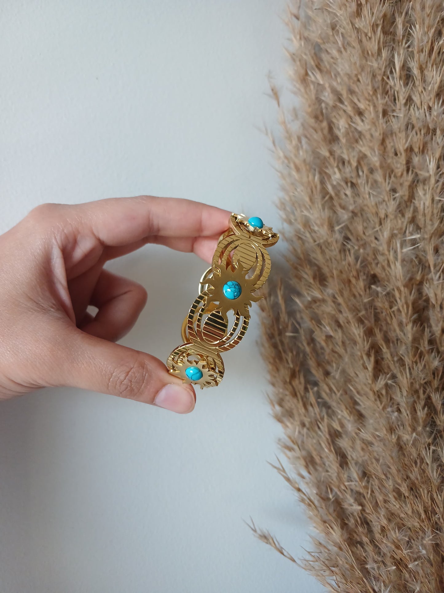 Geometric Stone Bracelet