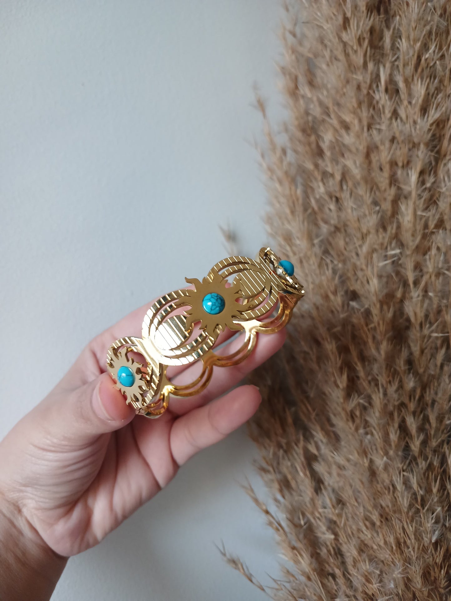 Geometric Stone Bracelet