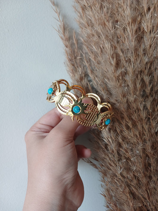 Geometric Stone Bracelet