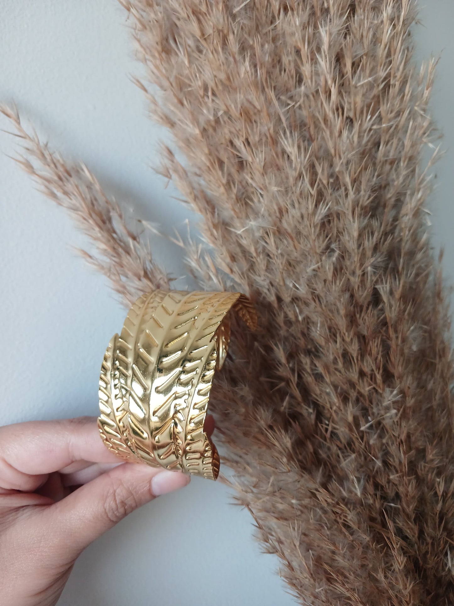 Large Tree Leaf Bracelet