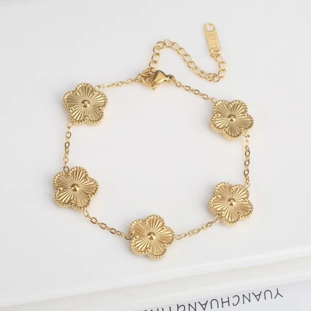 Van Cleef Gold Bracelet