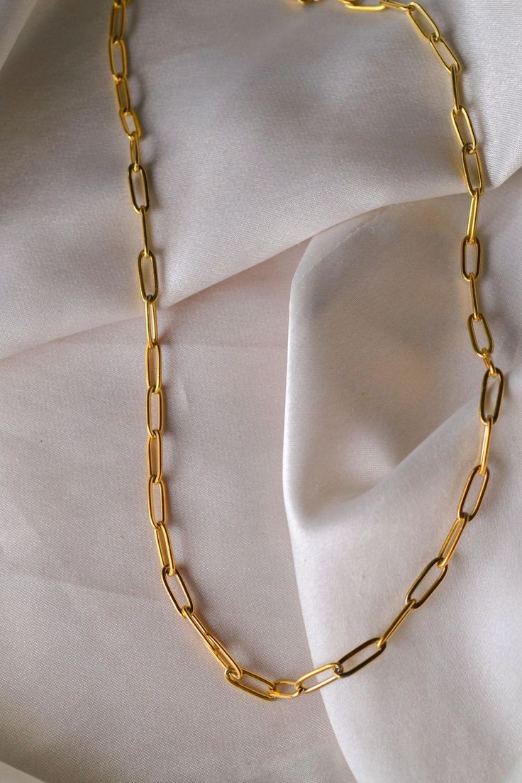 Oval link chain Necklace