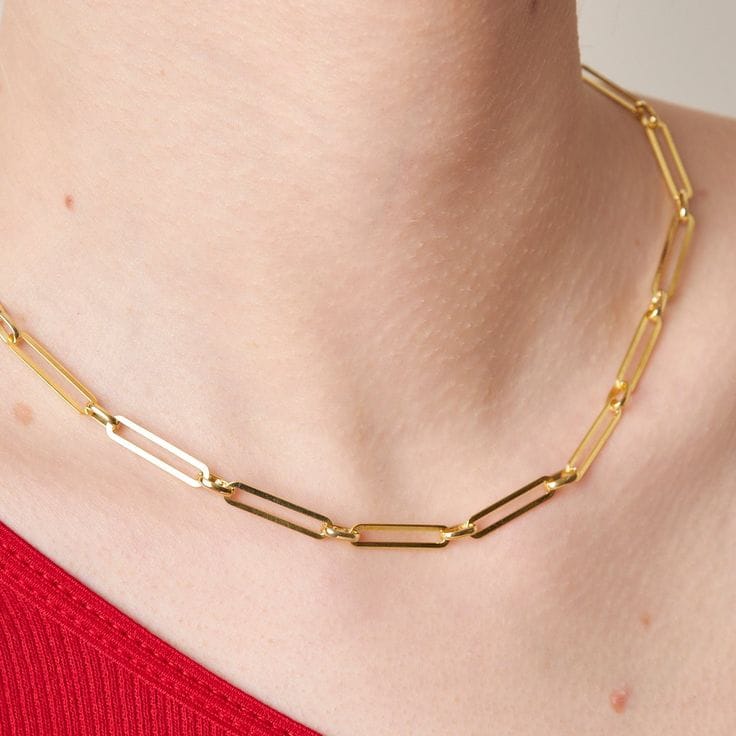 Oval link chain Necklace