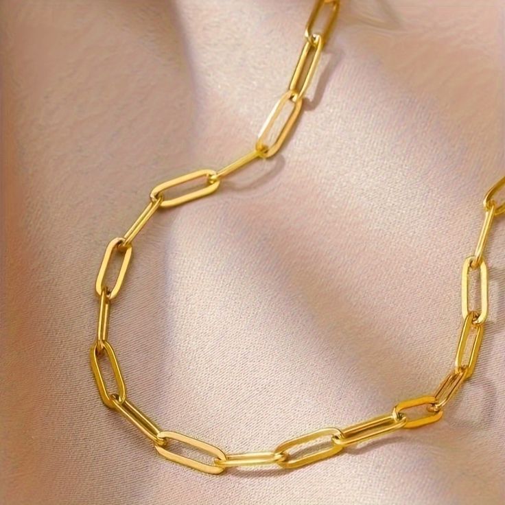 Oval link chain Necklace