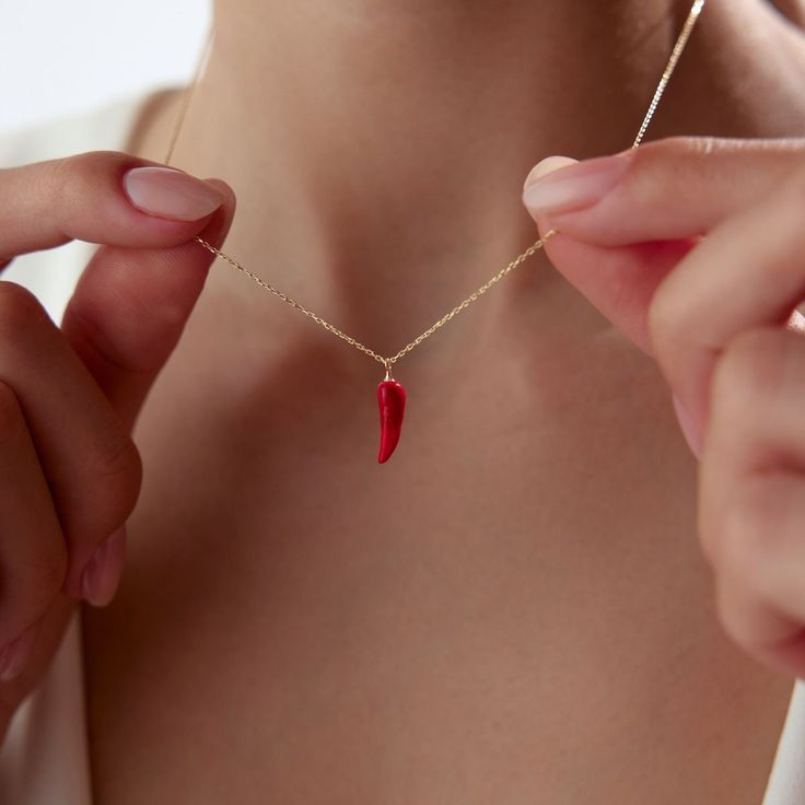 Red Pepper Necklace