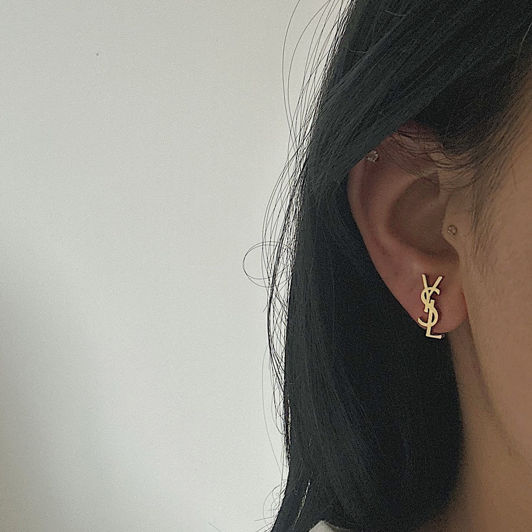 Golden Butterfly Earrings