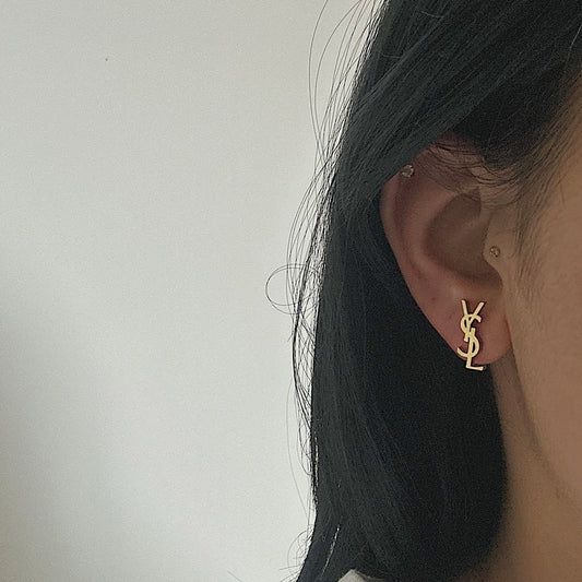 Golden Butterfly Earrings